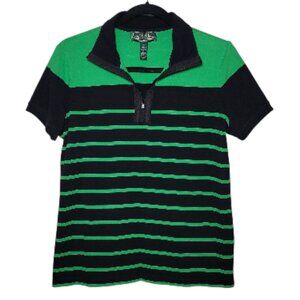 Lauren Ralph Lauren Womens Polo Active Quarter-Zip Shirt Golf Tennis Large